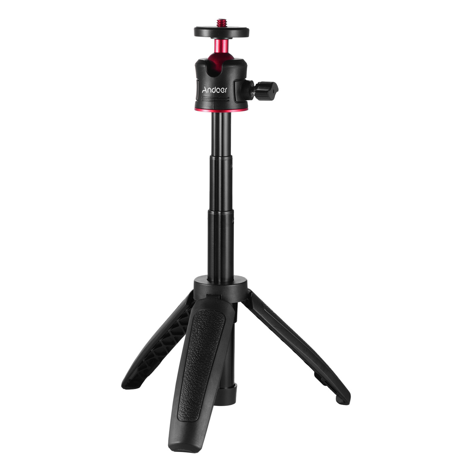 Andoer MT-08 Mini Nối Dài Máy Tính Để Bàn Chân Máy Cầm Tay Nhiếp Ảnh Khung Đứng Với Linh Hoạt Ballhead 1/4 Inch Vít Núi Đối Với Ảnh Tự Sướng Du Lịch Vlogging
