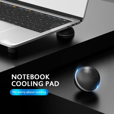 EMobile 4Pcs Cooling Stand pc Notebook computer Heat Reduction Cooling Pad Cool Feet Suction Cup Thermal Stand for Laptop Notebook