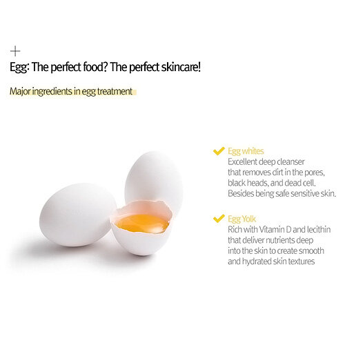 [TOO COOL FOR SCHOOL] Egg Cream Facial Mask Set 28g*5pcs