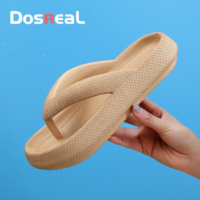 DOSREAL Summer Flip Flops Women Breathable Fashion Beach Women Slipper Casual Shoes For Ladies