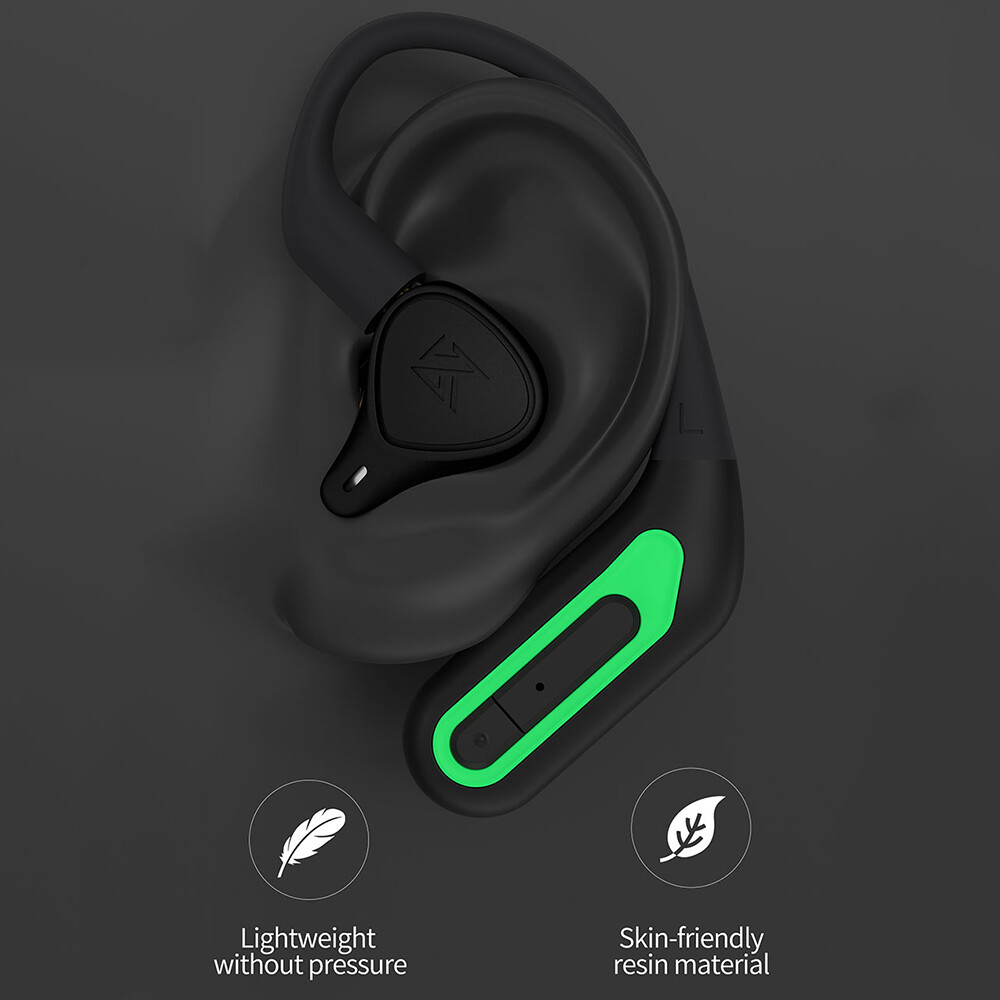 KZ AZ10 Wireless Earphone Replacement Module Upgrade Bluetooth 5.2 HiFi Lossless Earhook Noise Cancellation Professional Sports Headset Replaced Cable Three Frequency Balanced Super Sound Field Gaming Headset Hook For KZ ZSN Pro ZEX Pro DQ6 ZAS