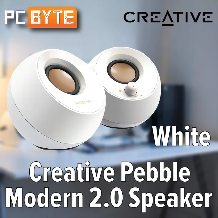 creative pebble white