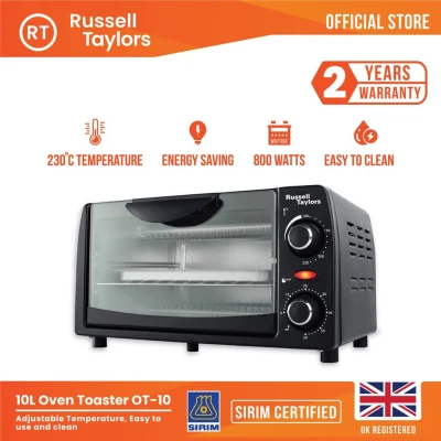 【READY STOCK】 Russell Taylors Oven Toaster (10L) OT-10