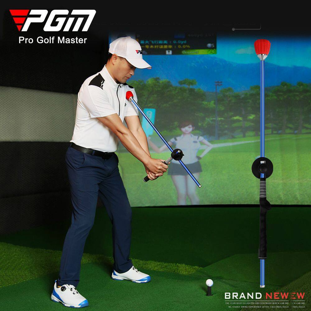 PGM Folding Golf Swing Trainer Stick Posture Corrector Practice Swing Training Aids Adjustable Hand Grip for New Golfer JZQ020