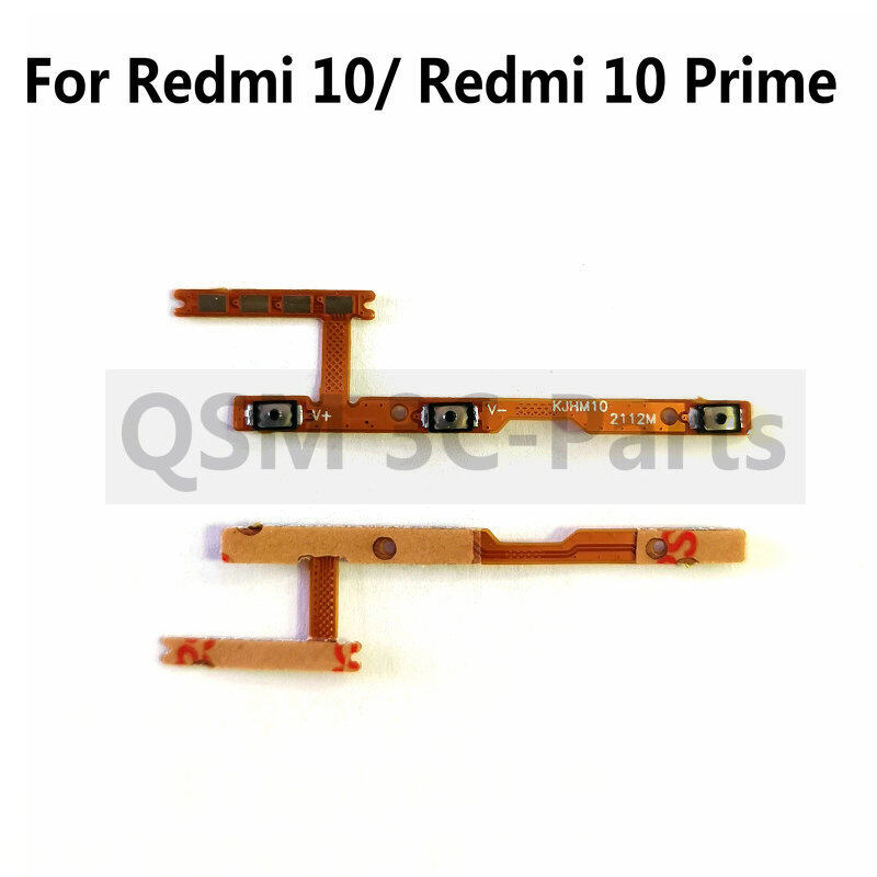 For Xiaomi Redmi 10/ Redmi 10 Prime Power Button & Volume Button Flex Cable