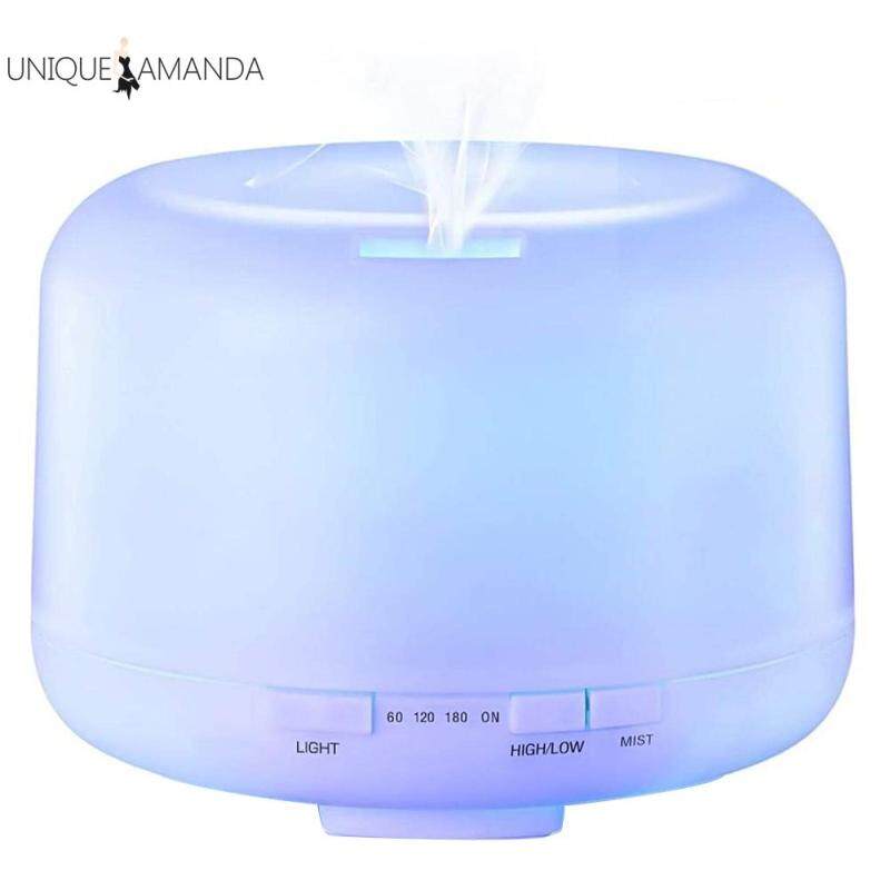7 Colors Light USB Humidifier Electric Oil Aromatherapy Ultrasonic Air DiffuserColorful Lamp Singapore