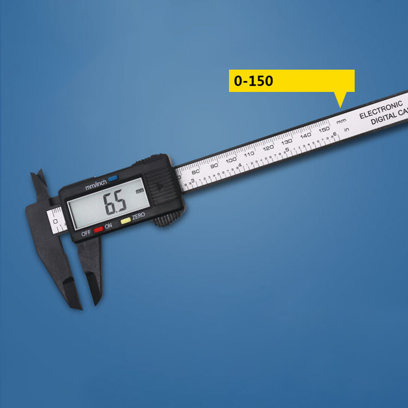[Giá Nhà Máy] Thước Cặp Kỹ Thuật Số Thước Đo Panme 150Mm Dụng Cụ Đo Ô Tô Thước Đo Kỹ Thuật Số Thông Dụng Có Màn Hình Thước Đo Độ Sâu Thước Cặp Chính Xác Thước Cặp Vecnê Điện Tử LCD Thước Đo Panme Sợi Carbon Gia Dụng