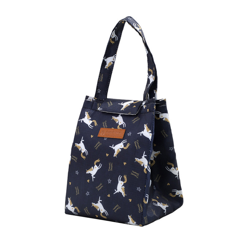 Large-Capacity Portable Lunch Bag Thermal Insulated Lunch Box Tote Office Cooler Bento Pouch Lunch Container Food Storage Bags Handbag
