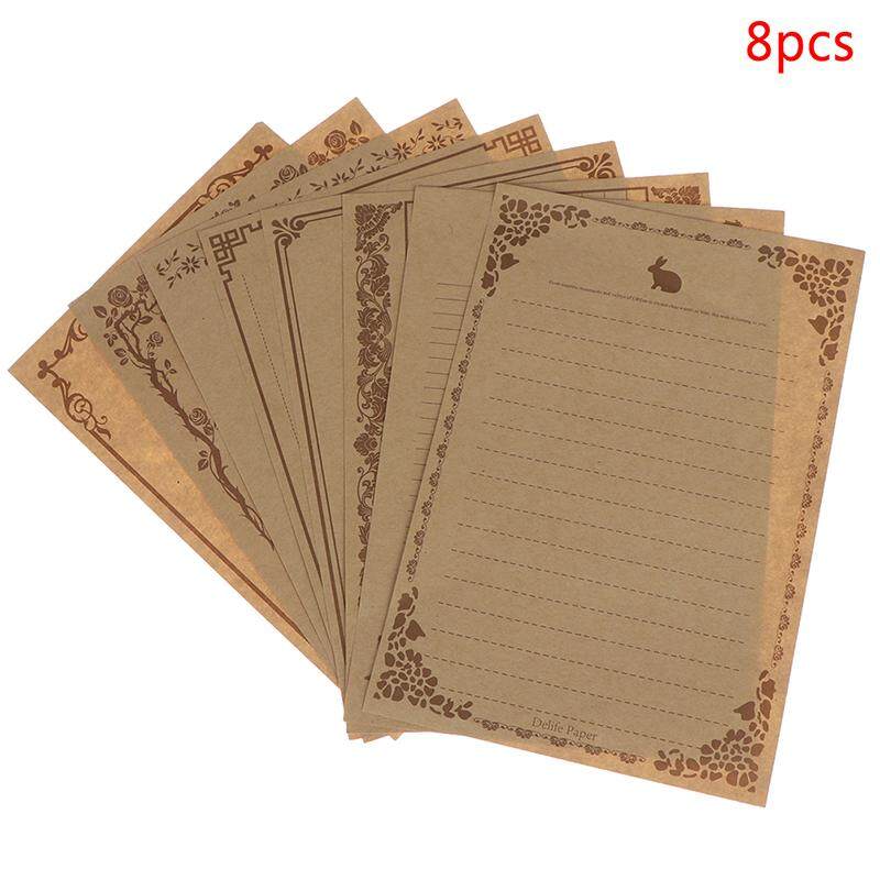 HUALI02 8 sheet/set good European Vintage style writing paper letter