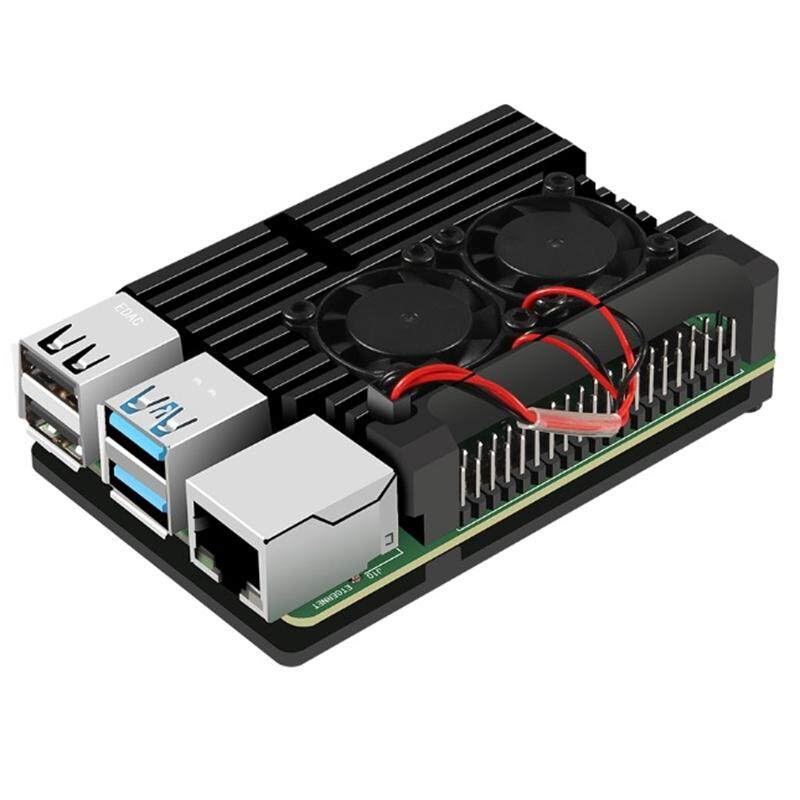 New CNC Aluminum Radiator Protective Case Enclosure Heat sink for Raspberry Pi 4