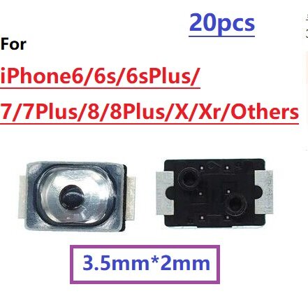 Micro công tắc Mini ON/OFF nút nguồn phím âm lượng được xây dựng trong Shrapnel Key cho iPhone 6 7 8 x XS 6S Pro và những người khác