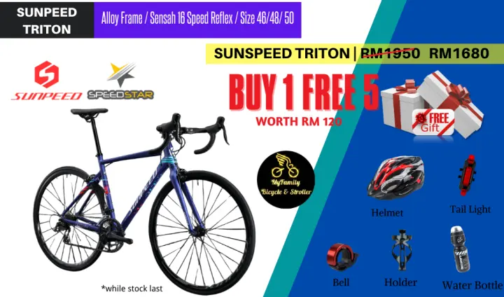 sunspeed road bike triton