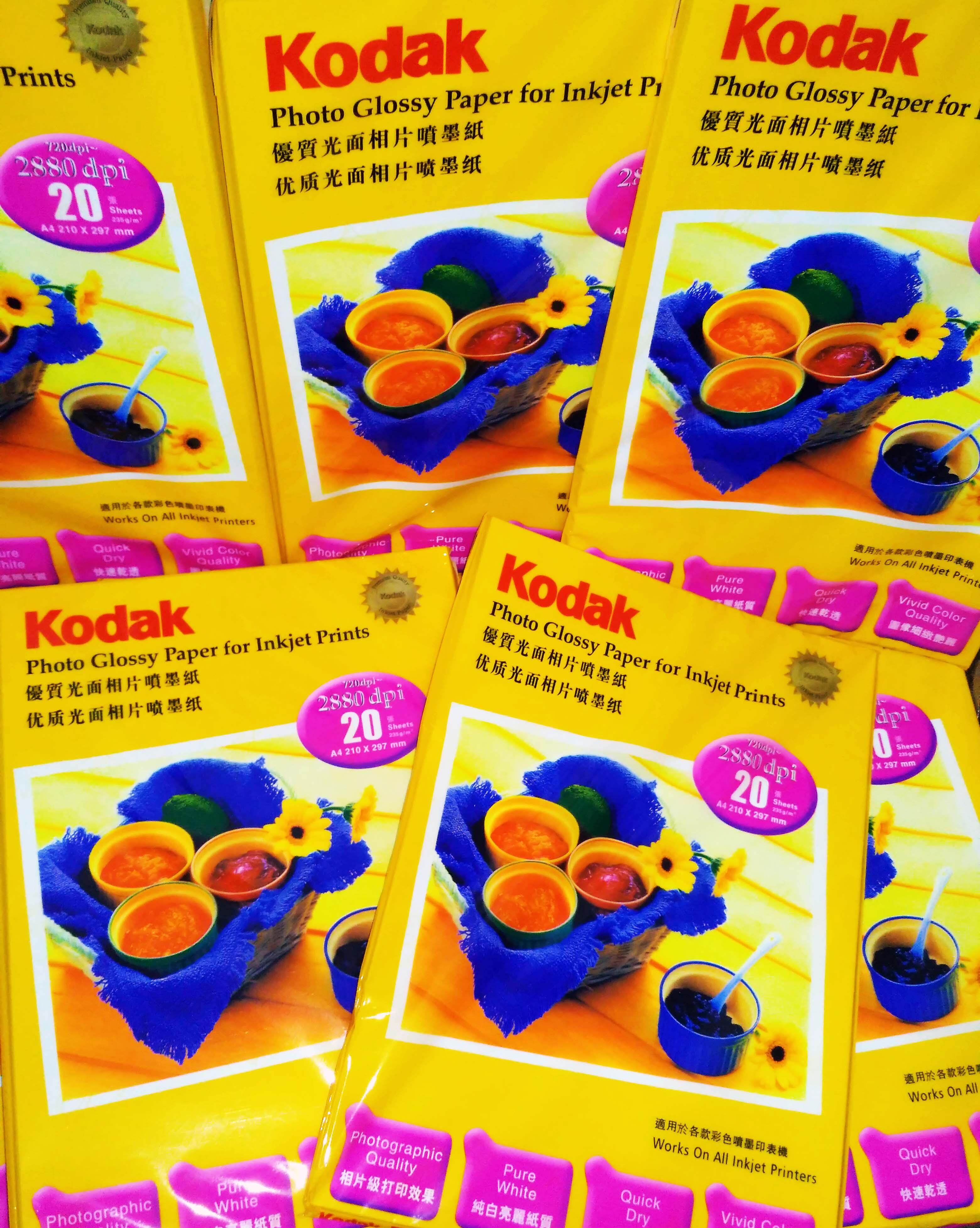 kodak glossy photo paper