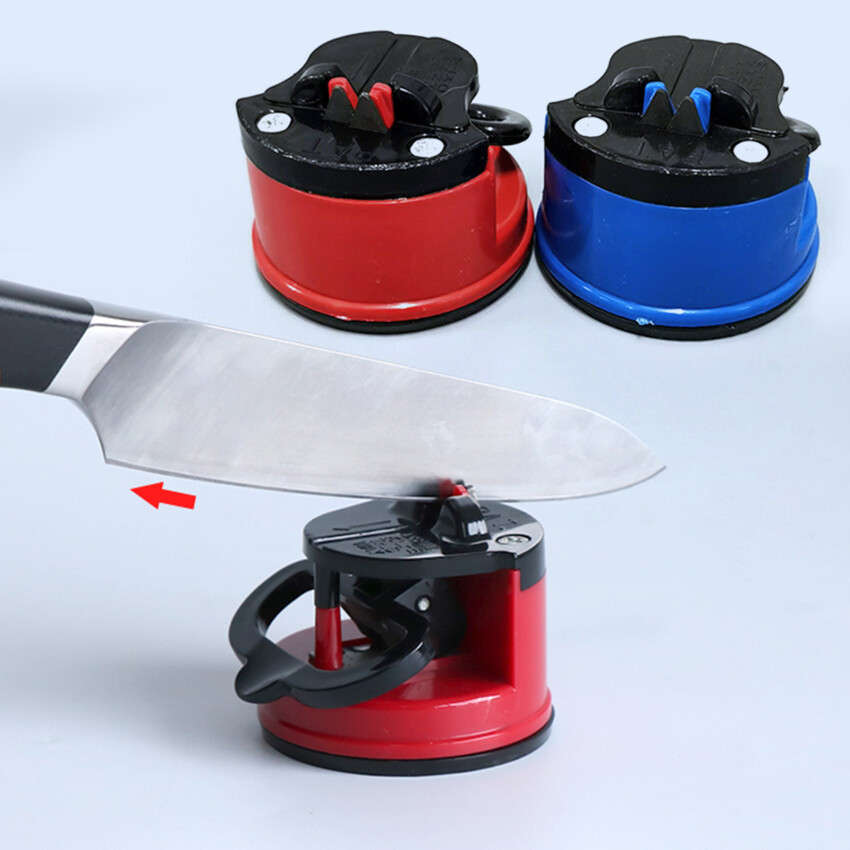 Tungsten Steel Cutter Sharpener, Suction Pad Design,Full body Polished,Excellent Quality kitchen sharpening tool