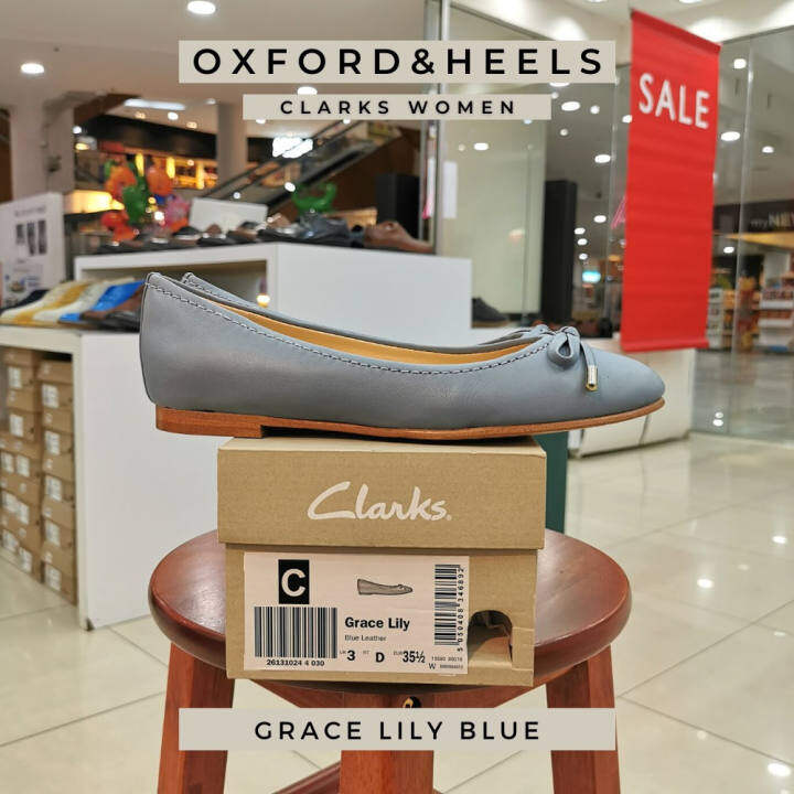 clarks grace lily blue