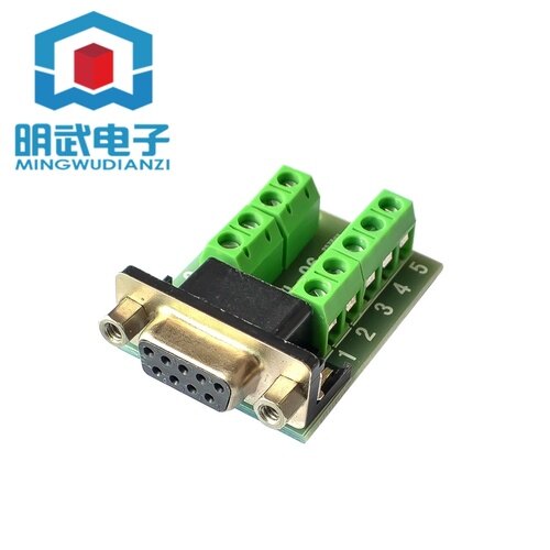 RS232 to terminal serial port to terminal DB9 to terminal DB9 connector