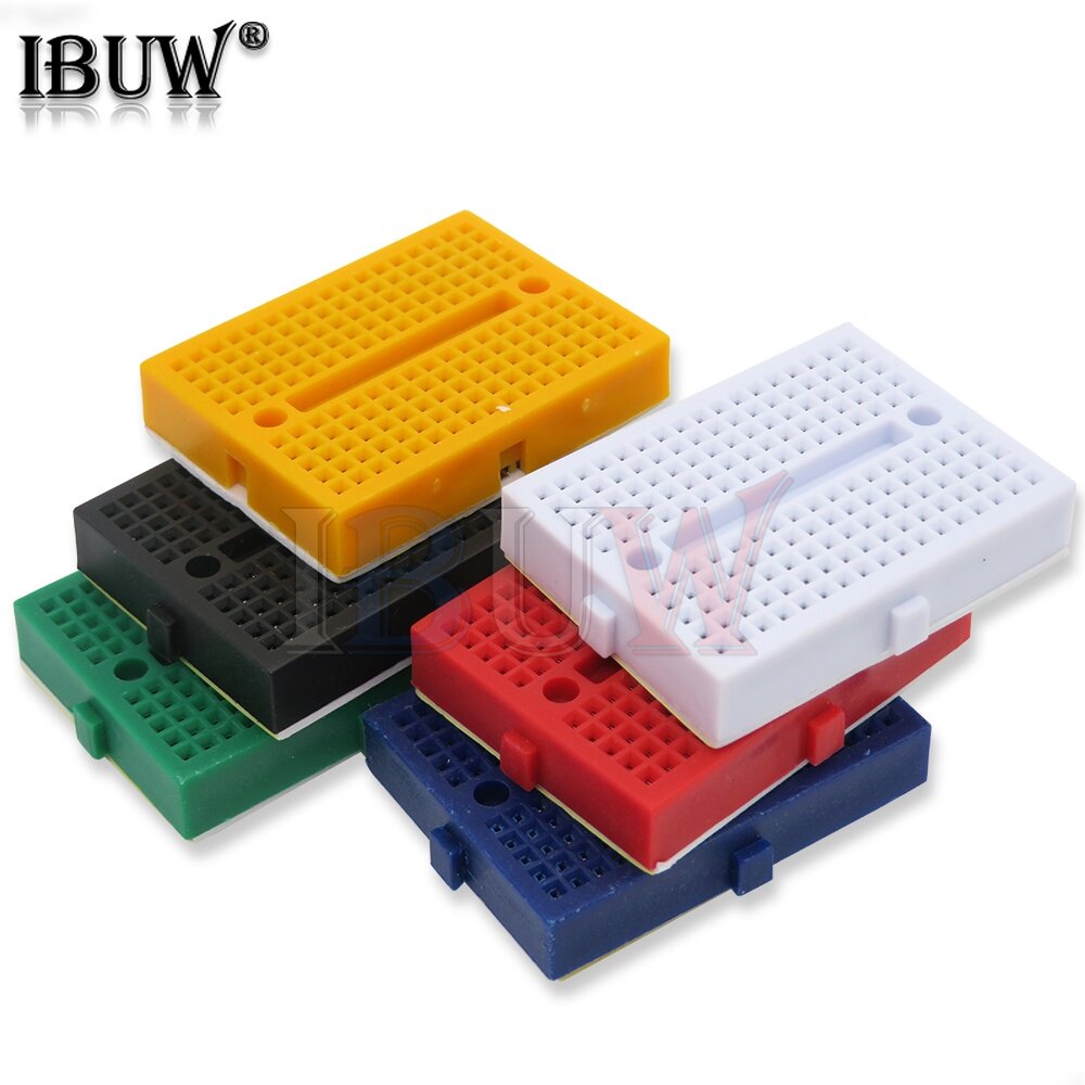 1 cái SYB-170 phổ solderless nguyên mẫu Breadboard 170 tie-điểm Bánh Mì Mini Bộ tự làm trắng đen đỏ vàng Lam Lục