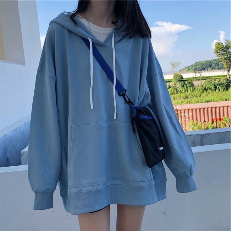 korean black hoodie