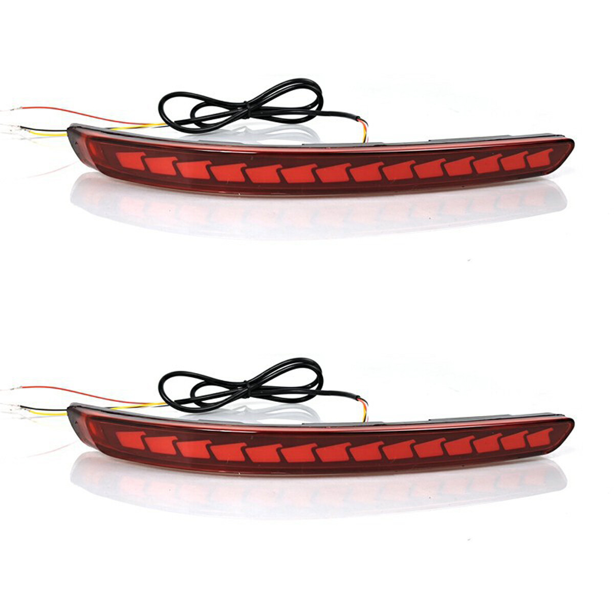 Rear Bumper light Kia Soluto 2018-2023 taillight LED streamer light modification LED brake light