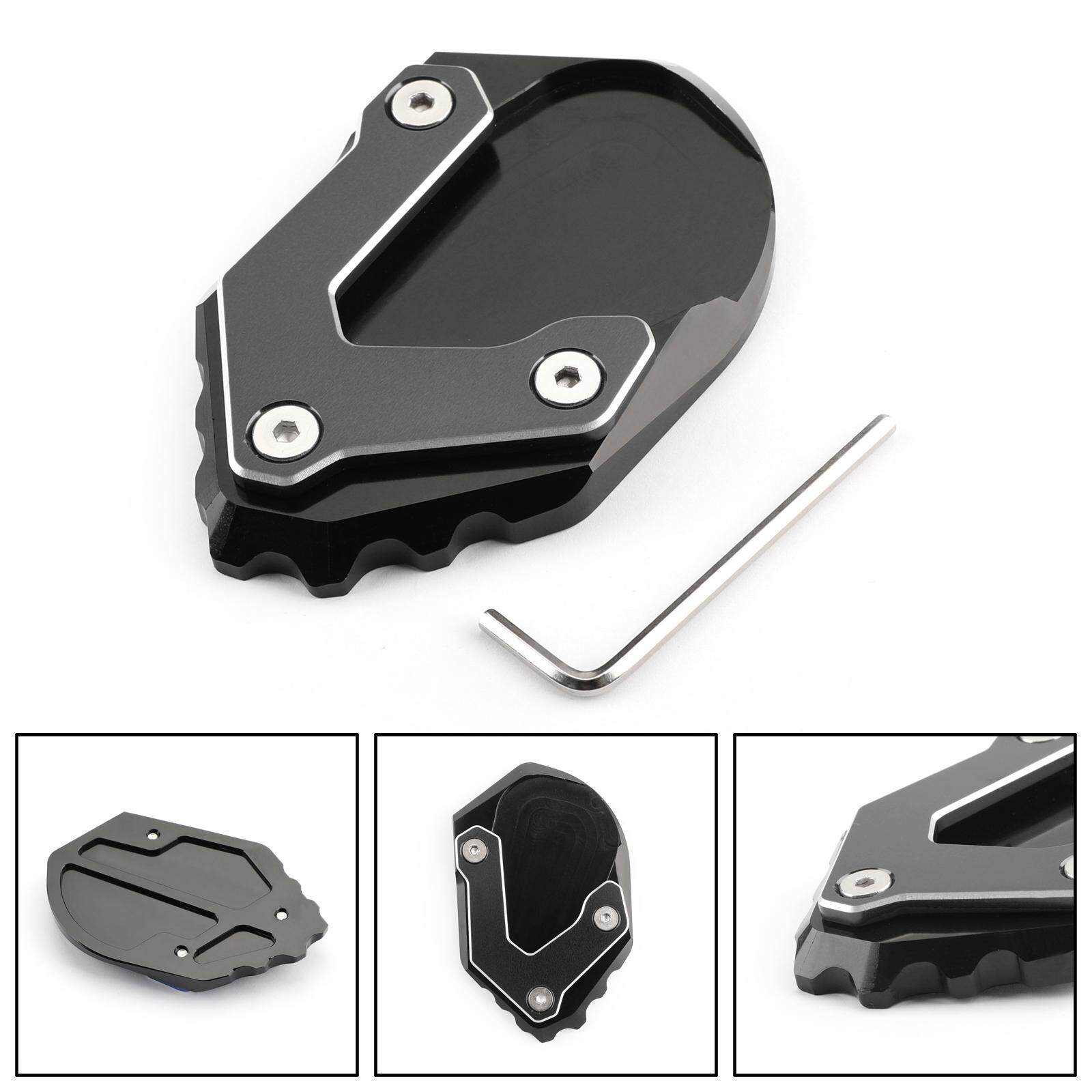 Areyourshop CNC Kickstand Side Stand Plate Extension Pad For B-M-W R1200 GS LC 2017-2018