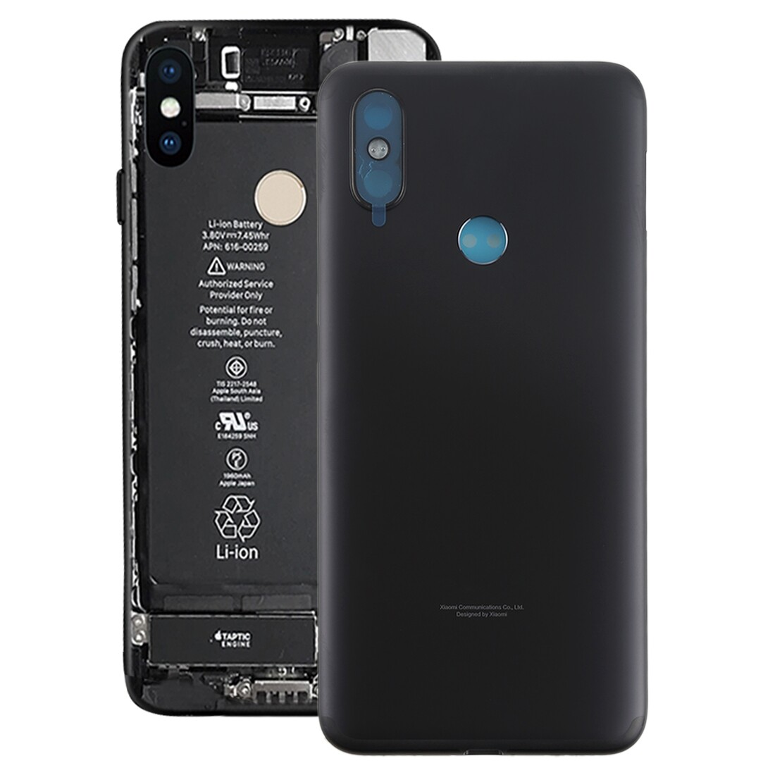 Back cover for xiaomi mi 6x / a2