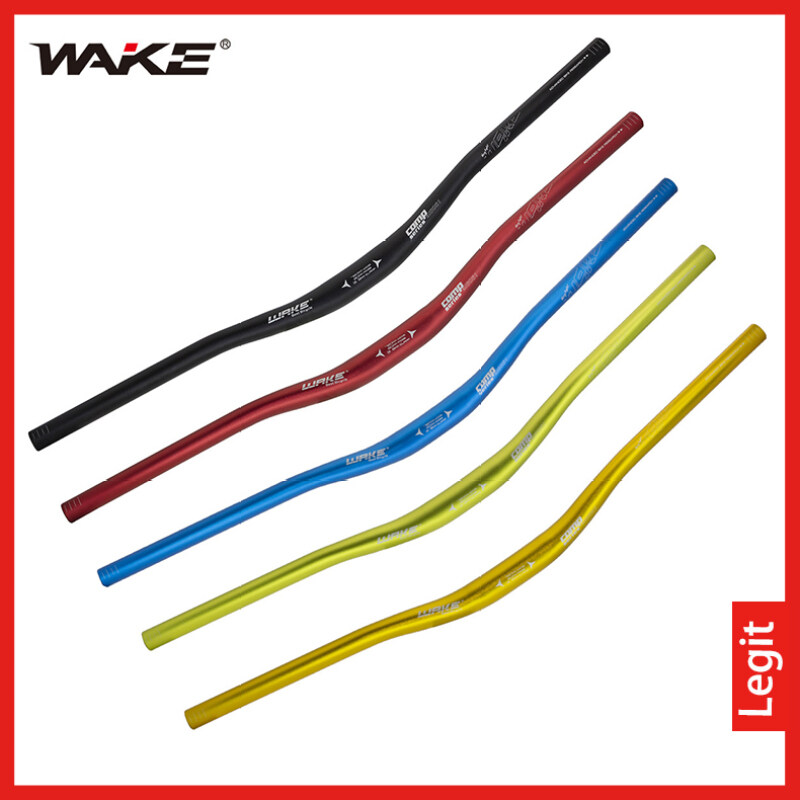 Phân phối WAKE 720/780Mm * 31.8Mm Xe Đạp Hợp Kim Nhôm Xe Đạp Tay Cầm Riser Uốn Cong Tay Cầm Thanh Đánh Bóng Anode 5 Màu Cho Tay Cầm Xe Đạp Đen/Xanh Dương/Xanh Lục/Vàng/Đỏ