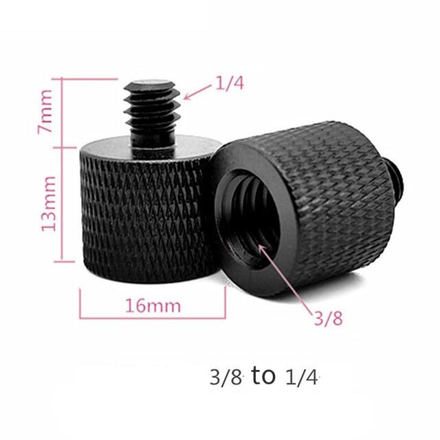Kim Loại 1/4 3/8 5/8 M10 M4 Đề Trục Vít Núi Adapter Đèn Flash Tấm Ba Chân, Mic Chuyển Đổi Phụ Kiện Studio Chụp Ảnh Máy Ảnh SLR