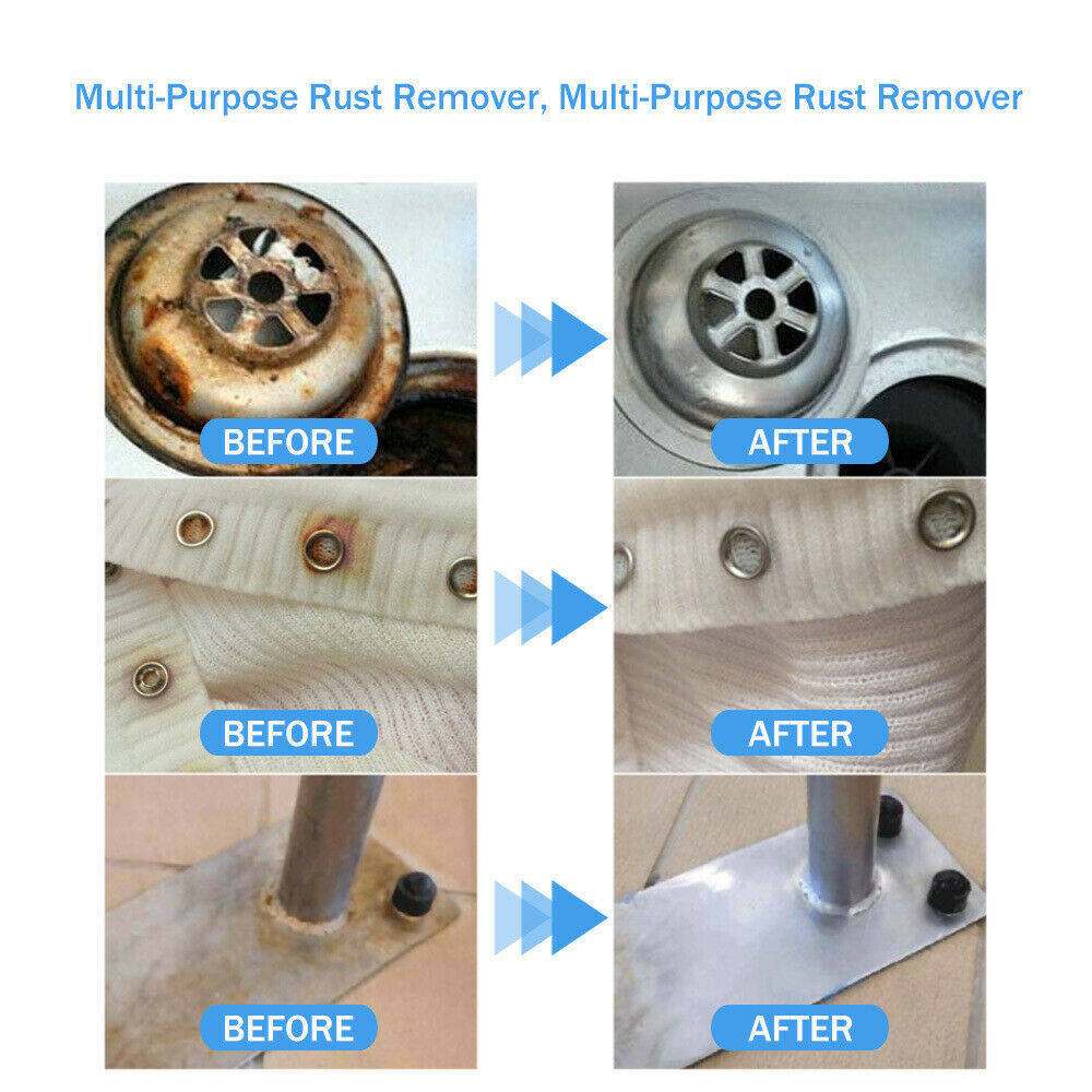 【88HomeStore】30ml Home Rust Remover Multi-Purpose Rust Inhibitor Auto Window Rust Remover Derusting Spray Metal Polish Rust Converter