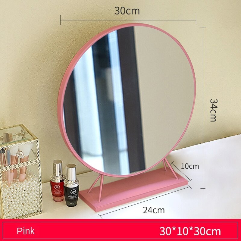 Gương Mỹ Phẩm Gương Trang Điểm Lớn Jingyi Loại Đèn Led Lấp Đầy Ánh Sáng Dresser Gương Máy Tính Để Bàn Net Red Beauty Trang Điểm Gương Gương Với Bóng Đèn