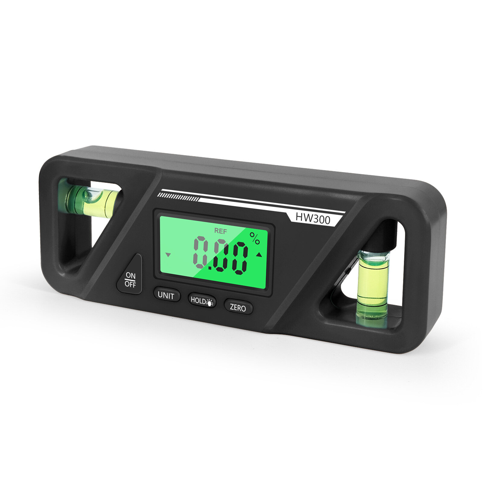KKmoon ma-gnetic góc kỹ thuật số Meter tuyệt đối và tương đối đo góc độ và độ dốc chuyển đổi máy đo độ nghiêng đa năng màn hình LCD với đèn nền