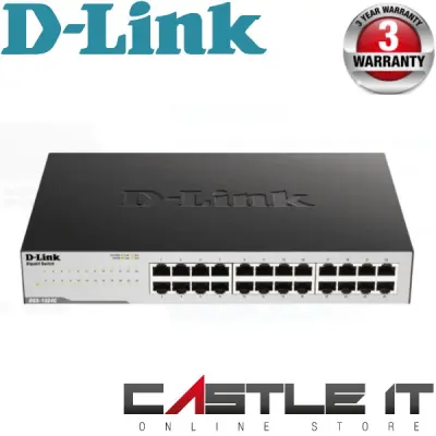 D-Link DGS-1024C Metal 24 Port Gigabit Switch