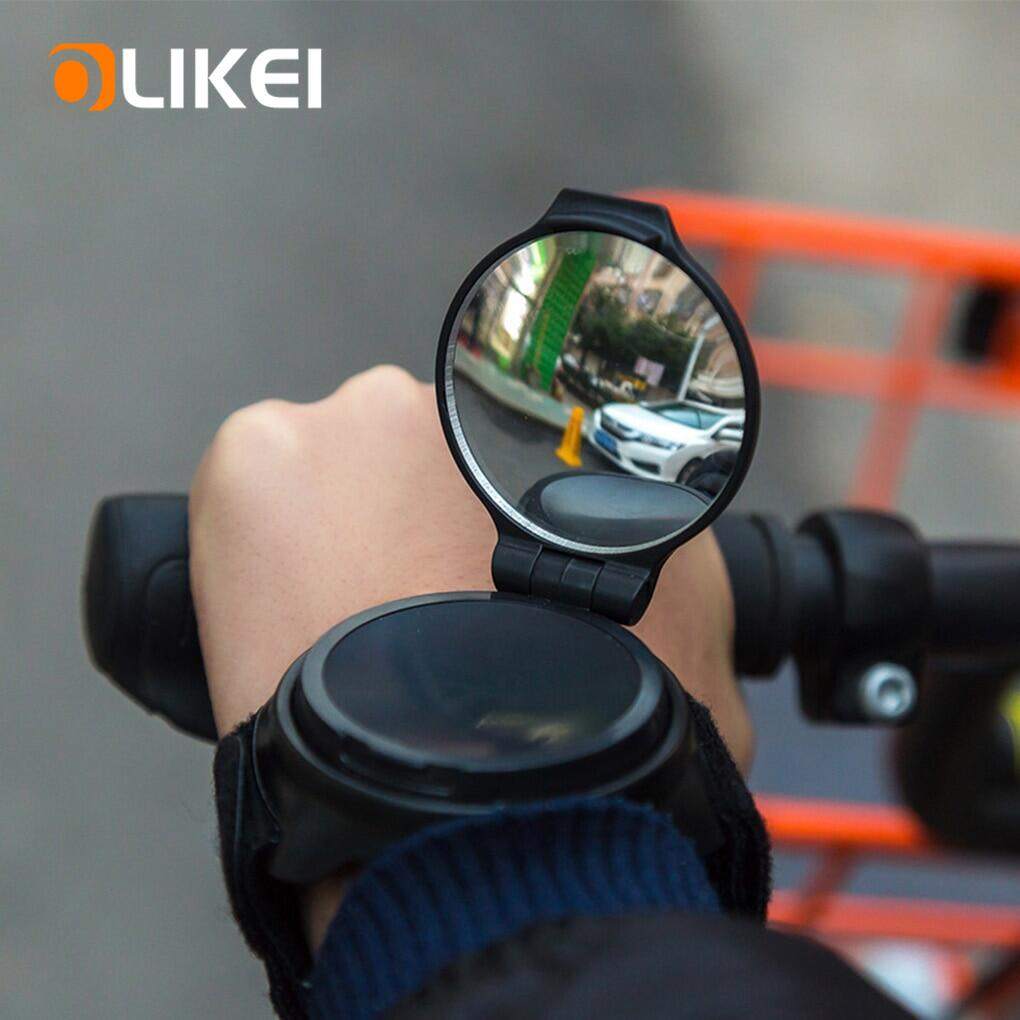 OLIKEI Portable Portable Bicycle Reflector Bike Rear View Mirror