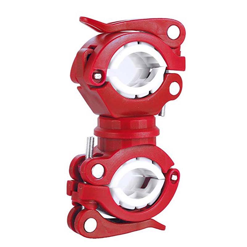 360°Rotation Cycling Clip Clamp Flashlight Mount Holder Universal Bicycle Bike LED Light Flashlight Torch Mount Holder