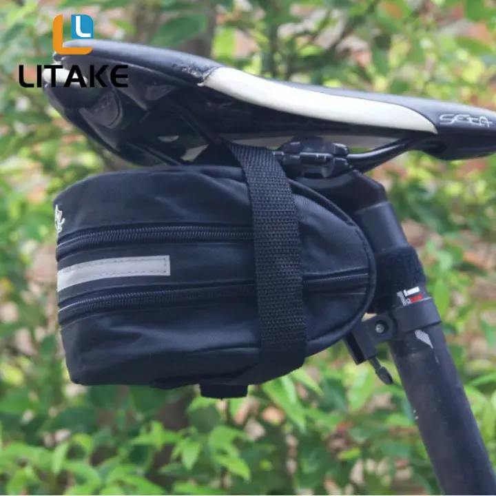under saddle bag