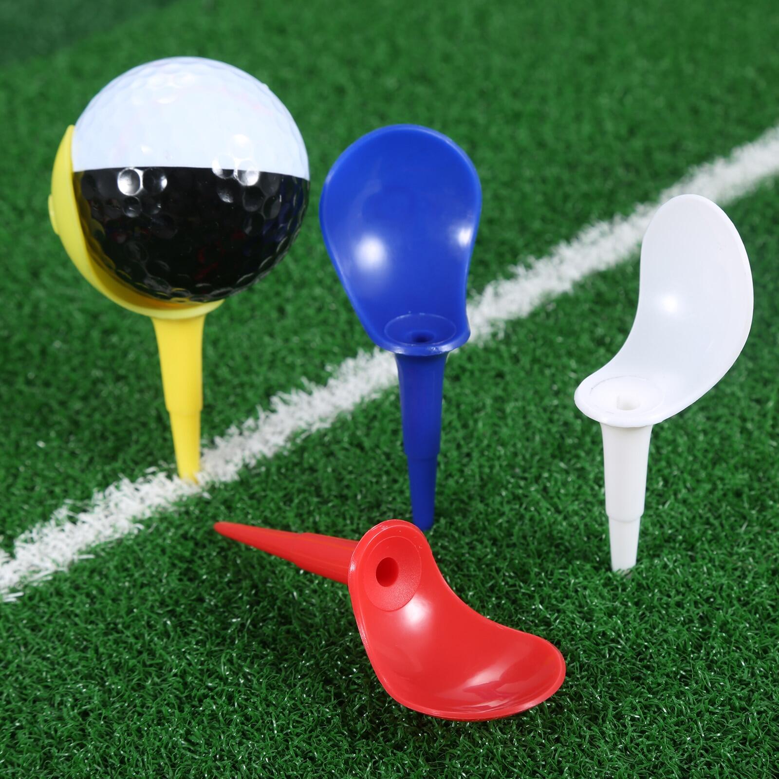30 Pcs 83Mm Plastic Golf Tee Tees Holder Replacement Driving Range Hitting Trainer Club Training Tool Accessories Random Color