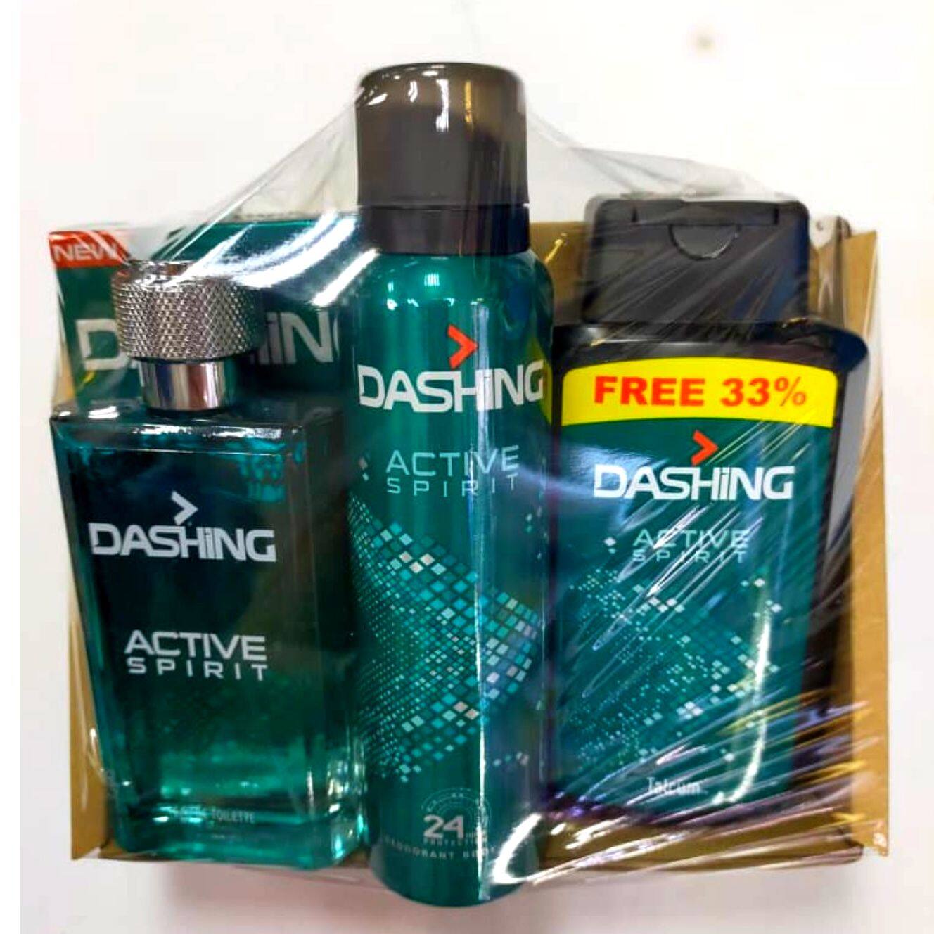 Perfume Dashing Active Spirit Perfume Gift Set Hadiah Lazada