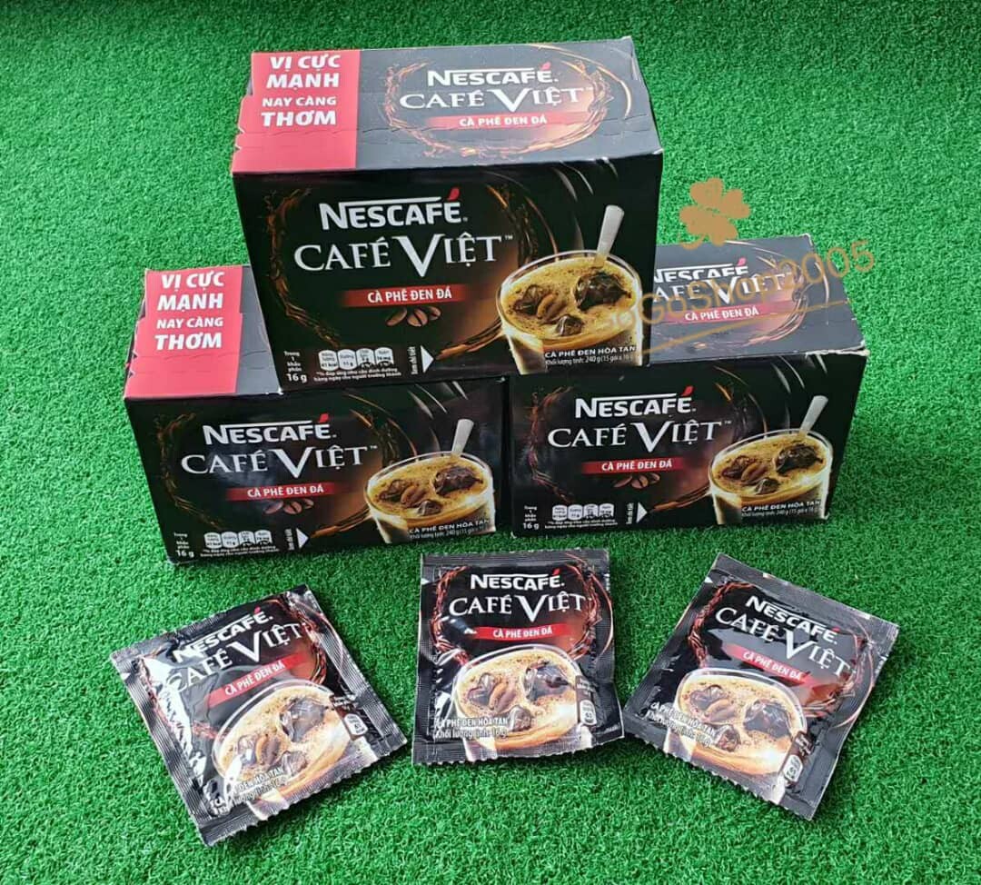 【Vietnam】NESCAFE Cafe Viet Ca Phe Den Da 2 in 1 Instant Vietnam