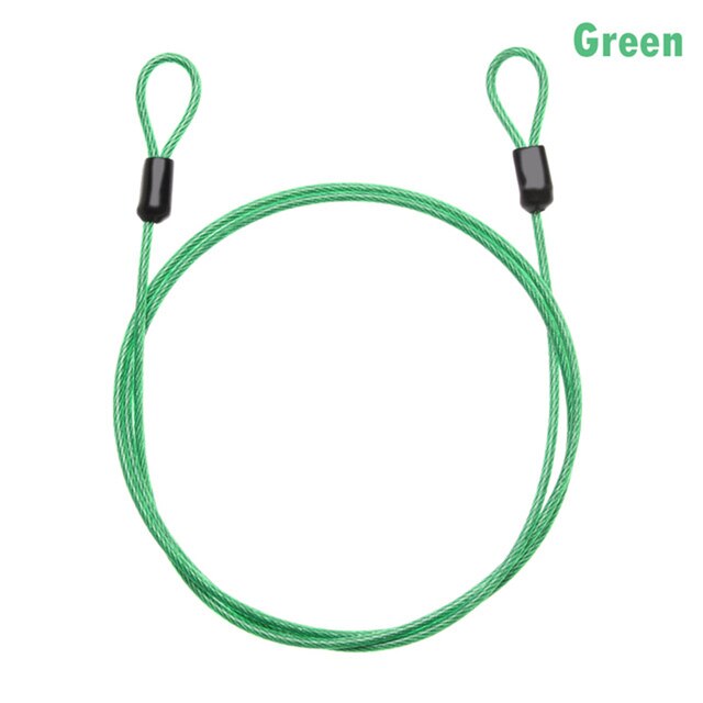 Looped Security Rope Stainless Steel Rope PVC 100cm/39 Thickness Wire Safety Cables With ...