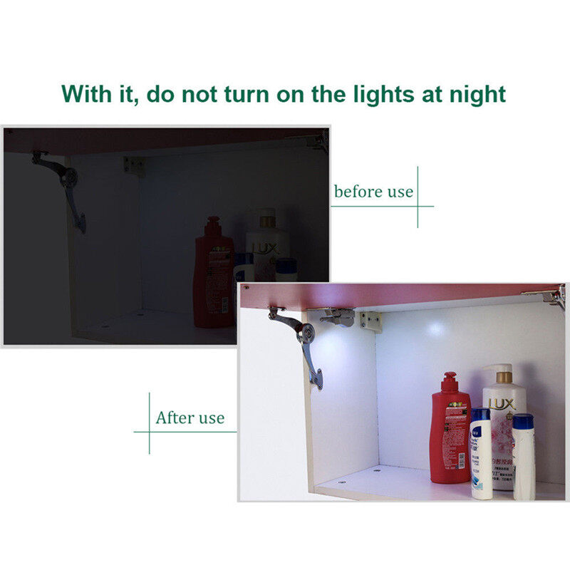 Đèn LED Cảm Biến Bản Lề Tủ, Cho Tủ Quần Áo Tủ Cửa Nhà Bếp Tủ Quần Áo