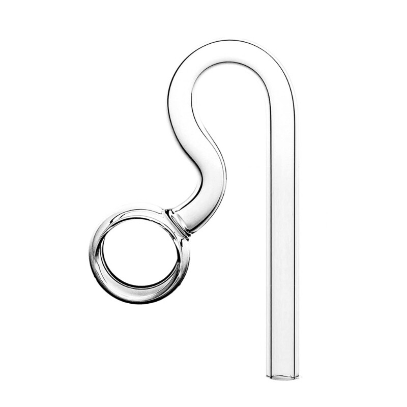Aquarium Tank Outlet Water Spin Outflow Lily Pipe Filter Accessories 10mm 13mm 17mm Transparent Glass Hang On Design