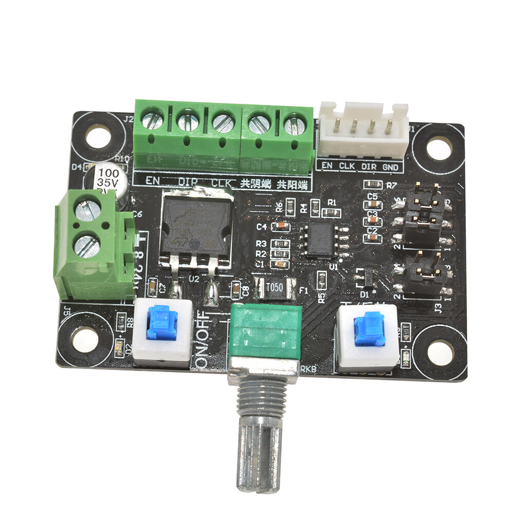 Original Aideepen 12-24V Stepper Motor Driver Controller PWM Pulse Signal Generator Speed Control