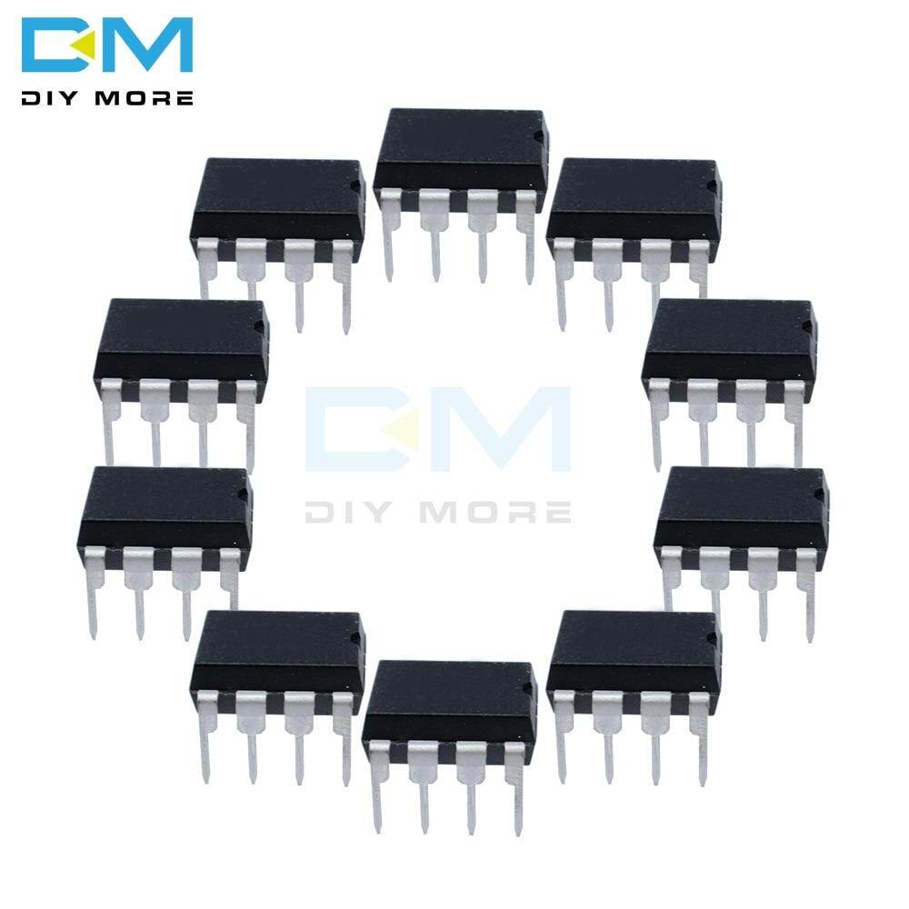 Original diymore 10pcs/50pcs lot ne555 ne 555 ne555p dip-8 dip 8 single bipolar timers ic chip diymore