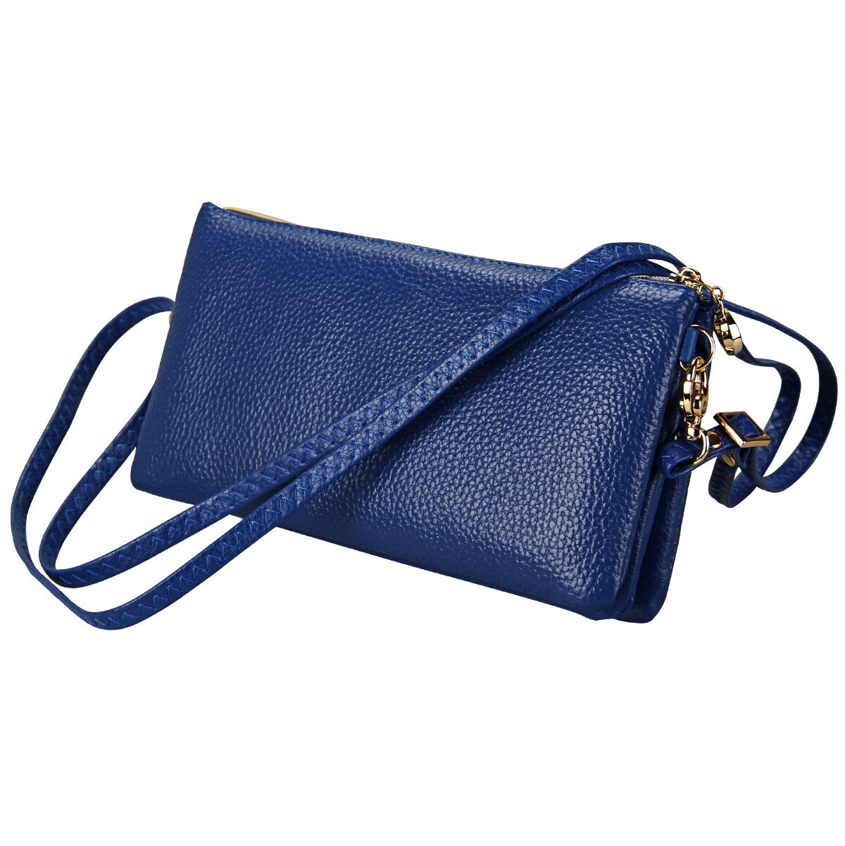 ROYAL BAGGER Genuine Cow Leather Casual Shoulder Crossbody Sling Bags Elegant Phone Bag Women New Handbag Fashion For Ladies Girls