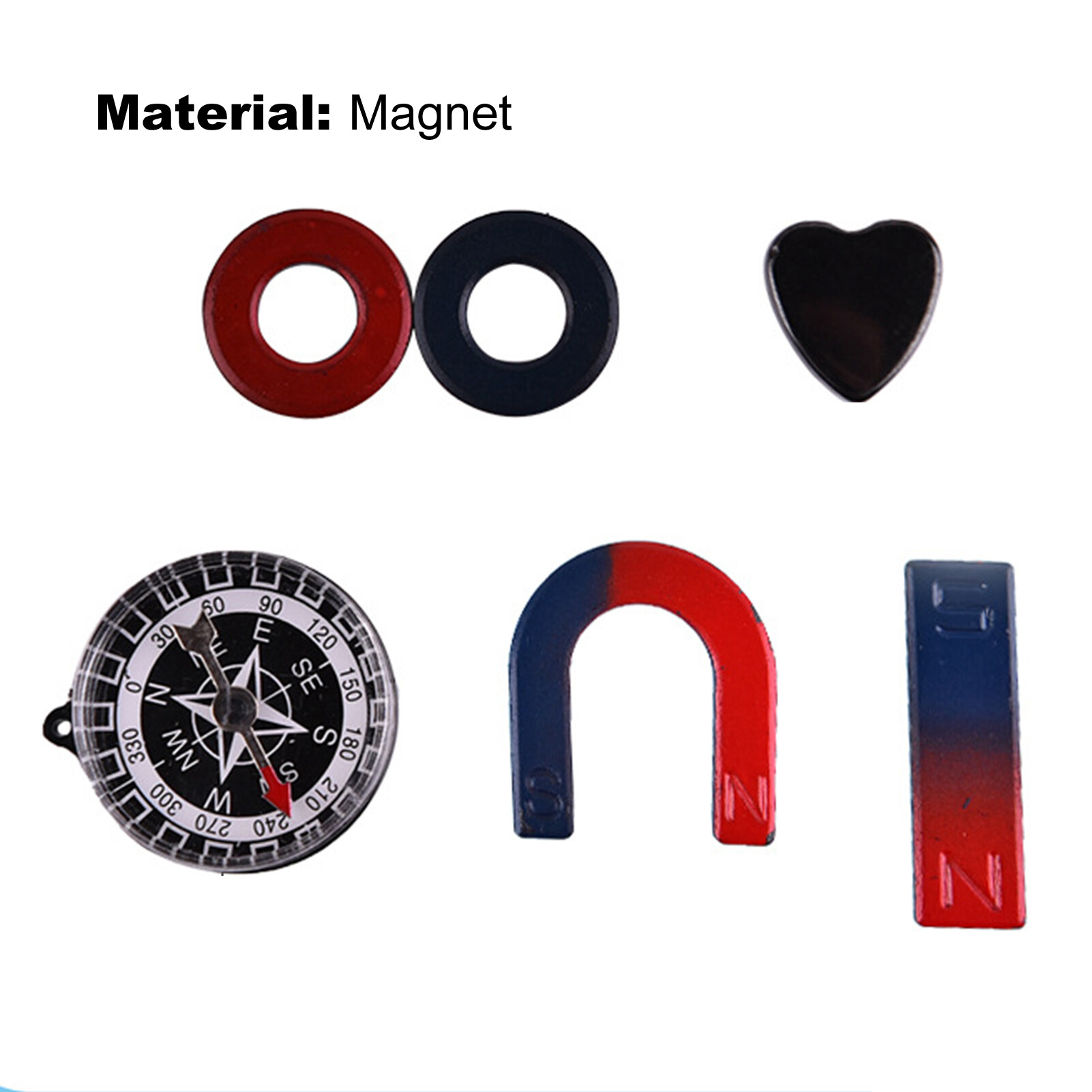Magnet Toy Attractive Educational Intellectual Nature Science Experiment toy for Teaching