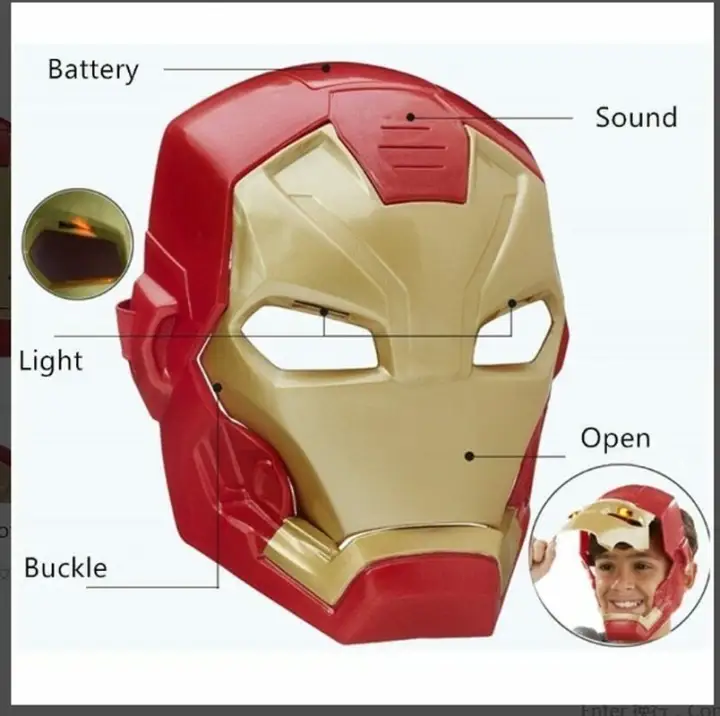 iron man helmet for kids