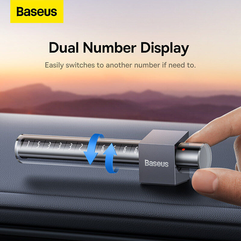 Baseus Thẻ đỗ xe ô tô tạm thời-INTL