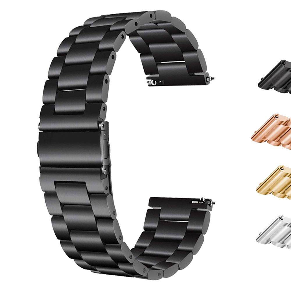18mm 22mm 20mm 24mm Stainless Steel Watch Band Strap For SAMSUNG Galaxy Watch 42 46mm GEAR S3 Gear S2 Classic quick release Malaysia