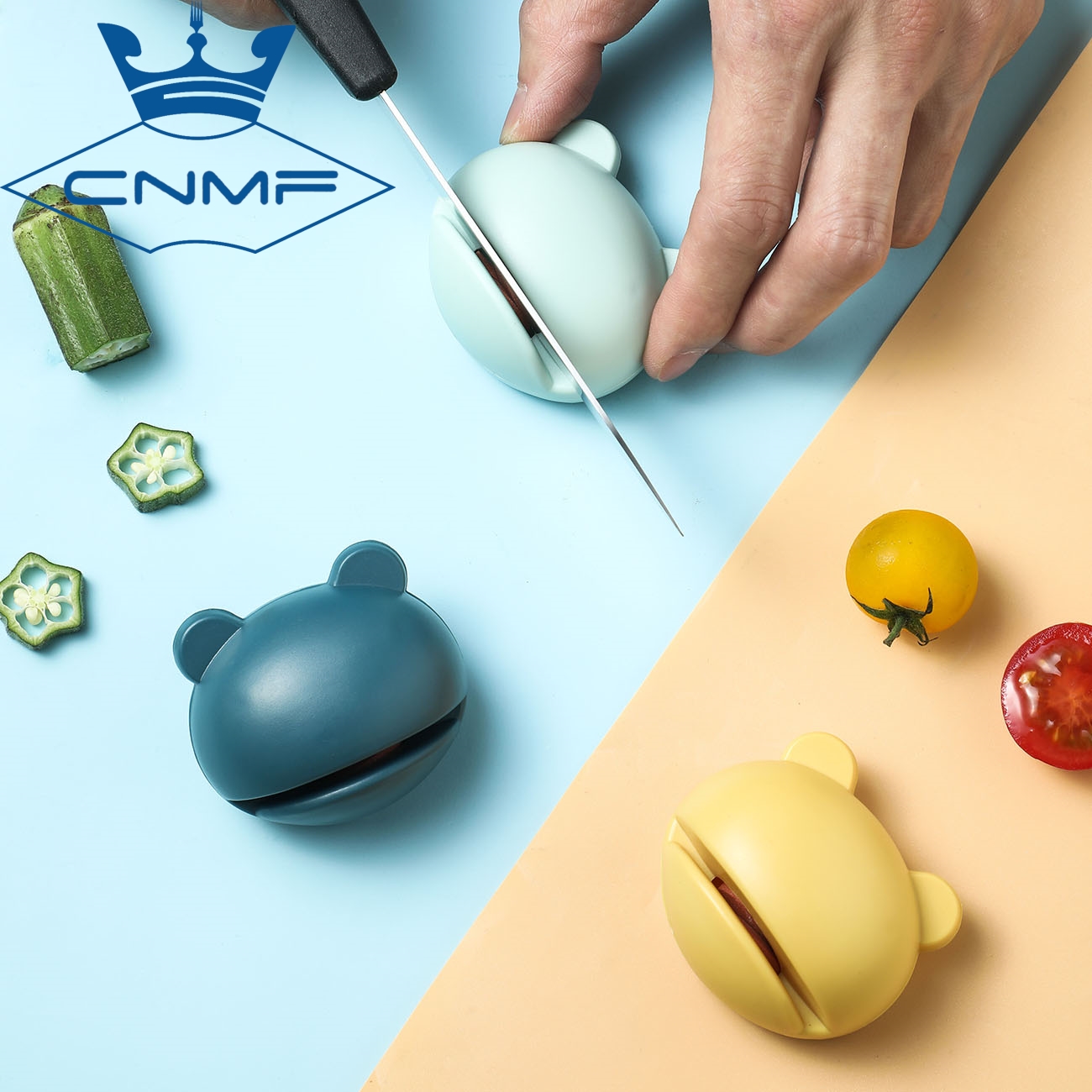 CNMF Manual Sharpener Creative Sharpening Tools Simple Grindstone Small Kitchen Tools