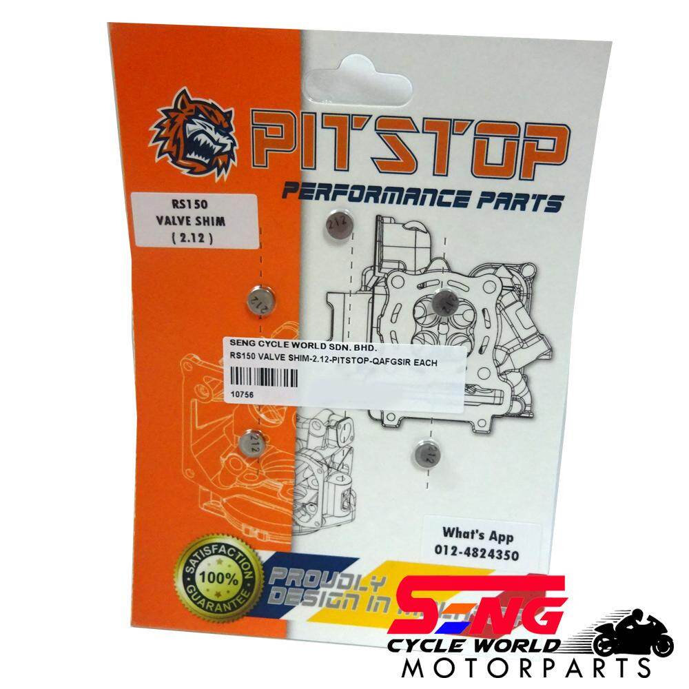 RS150 VALVE SHIM2.12PITSTOP1PCS Lazada