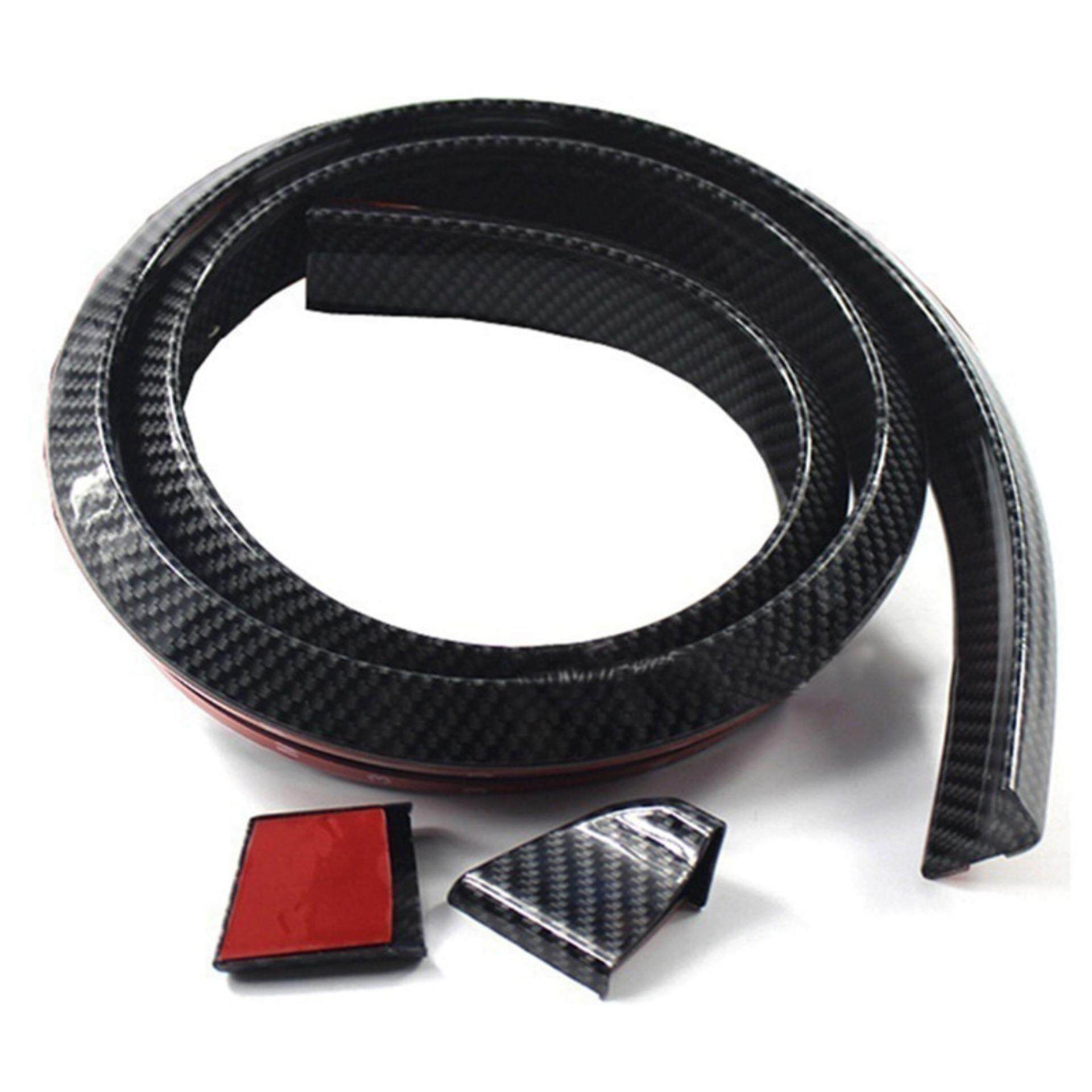 Car Hydrographics 5d Carbon Fiber Rear Spoiler Wing Auto Decoration Universal By Graceful Bearing